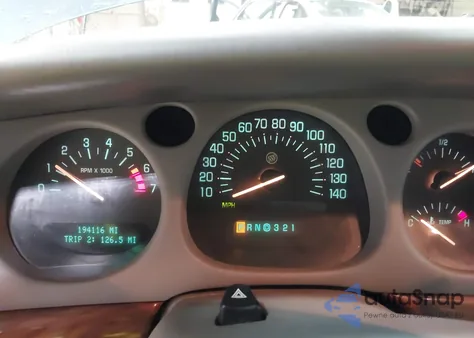 2001 Buick Lesabre Custom z USA, uszkodzony, nr VIN 1G4HP54K014160943